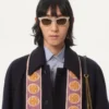 Manteau simple boutonnage en laine et cachemire Manteau simple boutonnage en laine et cachemire