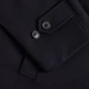 Manteau simple boutonnage en laine et cachemire Manteau simple boutonnage en laine et cachemire