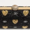Minaudière Carry Secrets avec motif Cour de Cœur en strass Minaudière Carry Secrets avec motif Cour de Cœur en strass