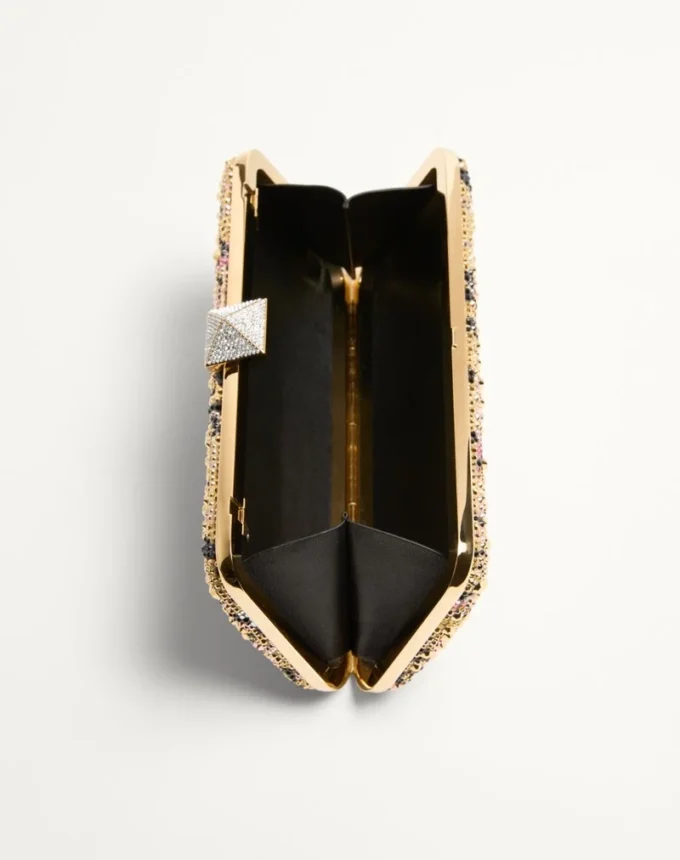 Minaudière Carry Secrets avec strass et motif Apres L’Hiver Minaudière Carry Secrets avec strass et motif Apres L’Hiver