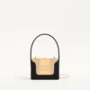 Minaudière Minaumorphe Valentino Garavani en métal avec cristaux Swarovski® et étui en satin Minaudière Minaumorphe Valentino Garavani en métal avec cristaux Swarovski® et étui en satin