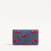 Mini sac à bandoulière en denim Vlogo Signature avec broderie Cherryfic Mini sac à bandoulière en denim Vlogo Signature avec broderie Cherryfic