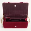 Mini sac à bandoulière en velours Vlogo Signature Mini sac à bandoulière en velours Vlogo Signature