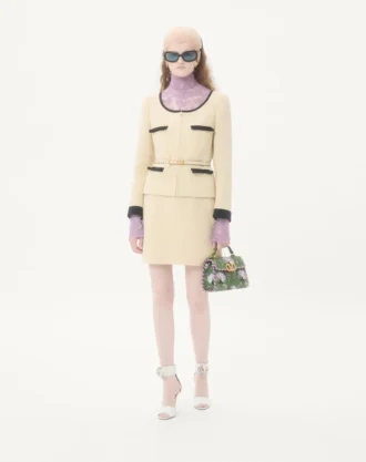 Mini sac à main brodé Valentino Garavani Vsling avec logo bijou