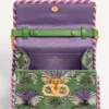 Mini sac à main brodé Valentino Garavani Vsling avec logo bijou Mini sac à main brodé Valentino Garavani Vsling avec logo bijou