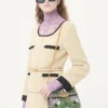Mini sac à main brodé Valentino Garavani Vsling avec logo bijou Mini sac à main brodé Valentino Garavani Vsling avec logo bijou