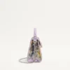 Mini sac à main Valentino Garavani Vsling avec motif Flowerism en strass et logo bijou Mini sac à main Valentino Garavani Vsling avec motif Flowerism en strass et logo bijou