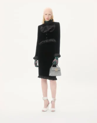 Mini sac à main Valentino Garavani Vsling avec strass et logo bijou