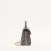 Mini sac à main Valentino Garavani Vsling avec strass et logo bijou Mini sac à main Valentino Garavani Vsling avec strass et logo bijou