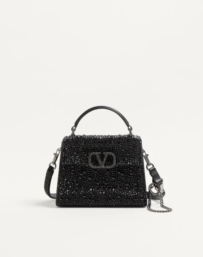 Mini sac à main Vsling avec broderies scintillantes Mini sac à main Vsling avec broderies scintillantes