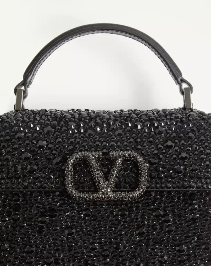 Mini sac à main Vsling avec broderies scintillantes Mini sac à main Vsling avec broderies scintillantes