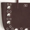 Mini sac shopping en daim Nellcôte de Valentino Garavani Mini sac shopping en daim Nellcôte de Valentino Garavani