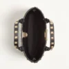 Mini sac shopping Rockstud en cuir de veau grainé Mini sac shopping Rockstud en cuir de veau grainé