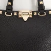 Mini sac shopping Rockstud en cuir de veau grainé Mini sac shopping Rockstud en cuir de veau grainé