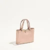 Mini sac shopping Rockstud en cuir de veau grainé laminé Mini sac shopping Rockstud en cuir de veau grainé laminé