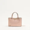 Mini sac shopping Rockstud en cuir de veau grainé laminé Mini sac shopping Rockstud en cuir de veau grainé laminé