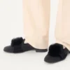 Mocassins Bowow en tissu moiré