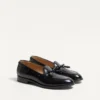 Mocassins Bowshire en cuir de veau brillant