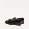 Mocassins Bowshire en cuir de veau brillant
