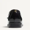 Mocassins Bowshire en cuir de veau brillant