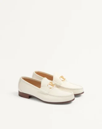 Mocassins en cuir de chevreau VLogo Signature