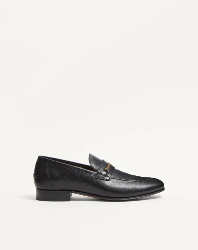 Mocassins en cuir de chevreau VLogo Signature