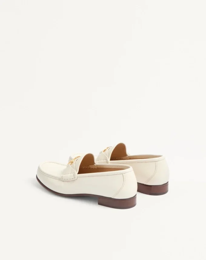 Mocassins en cuir de chevreau VLogo Signature