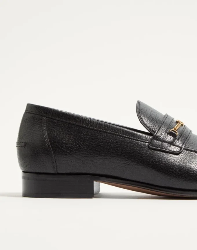 Mocassins en cuir de chevreau VLogo Signature