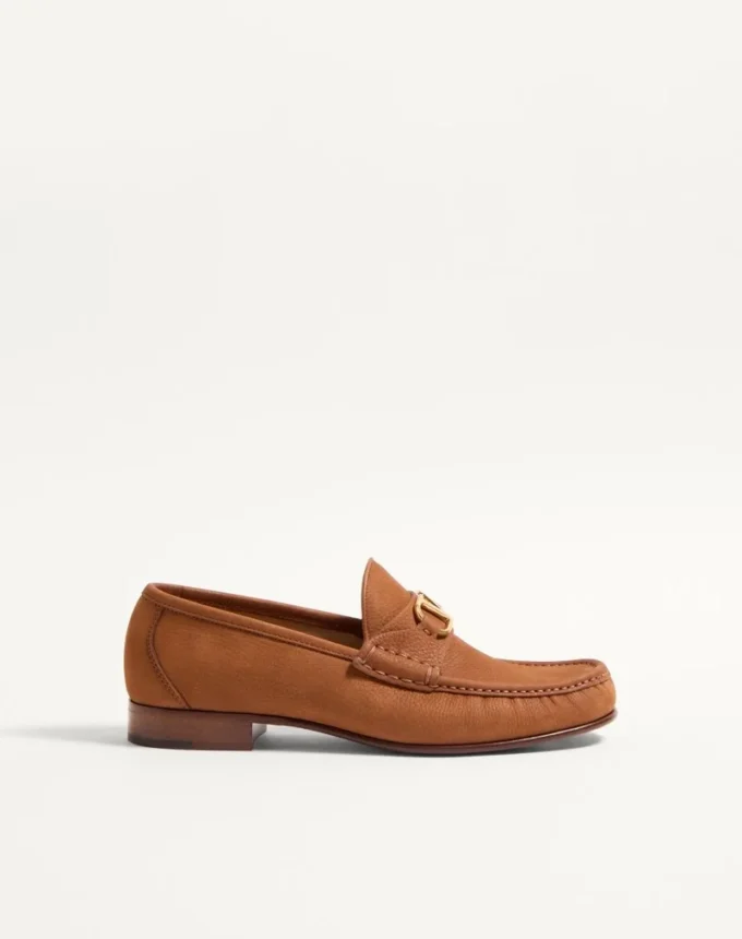 Mocassins en daim de cerf VLogo Signature