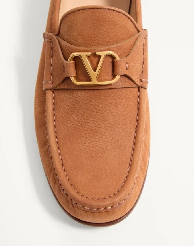 Mocassins en daim de cerf VLogo Signature