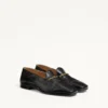 Mocassins Jiggie en peau d’anguille et cuir nappa Mocassins Jiggie en peau d’anguille et cuir nappa