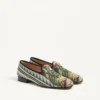 Mocassins Les Alcôvettes en tissu gobelin