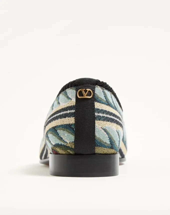 Mocassins Les Alcôvettes en tissu gobelin