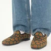 Mocassins Les Alcôvettes en tissu jacquard