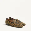Mocassins Les Alcôvettes en tissu jacquard