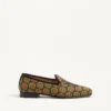 Mocassins Les Alcôvettes en tissu jacquard