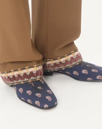 Mocassins Les Alcôvettes en toile Voyage Imaginaire