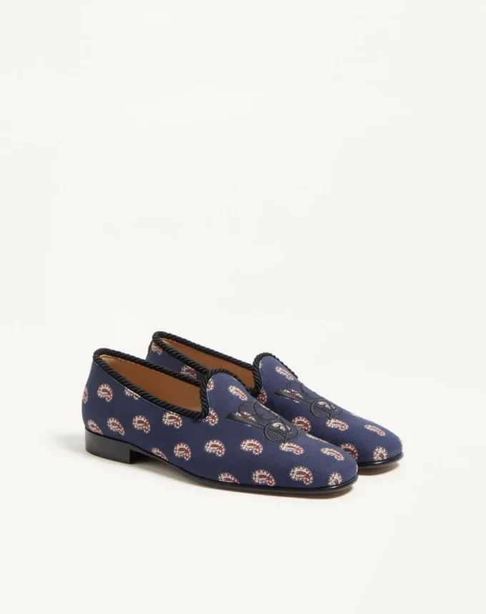 Mocassins Les Alcôvettes en toile Voyage Imaginaire