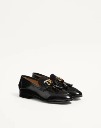 Mocassins Vaniteux en cuir de veau et cuir refendu Mocassins Vaniteux en cuir de veau et cuir refendu
