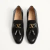 Mocassins Vaniteux en cuir de veau et cuir refendu Mocassins Vaniteux en cuir de veau et cuir refendu