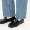 Mocassins VLogo Signature en cuir de buffle