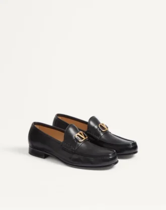Mocassins VLogo Signature en cuir de buffle