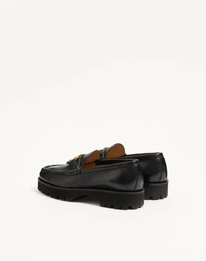 Mocassins VLogo Signature en cuir de buffle