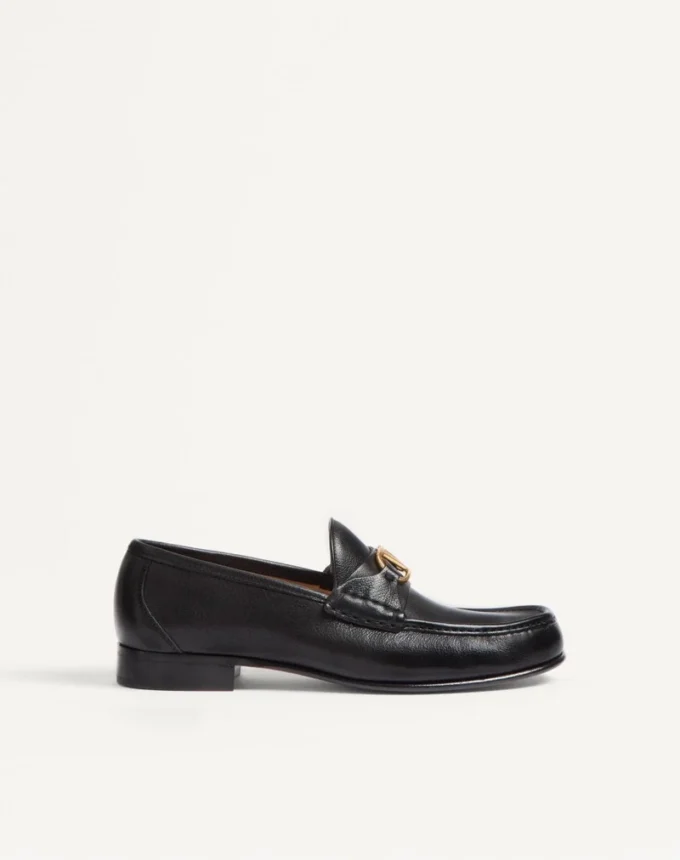 Mocassins VLogo Signature en cuir de buffle