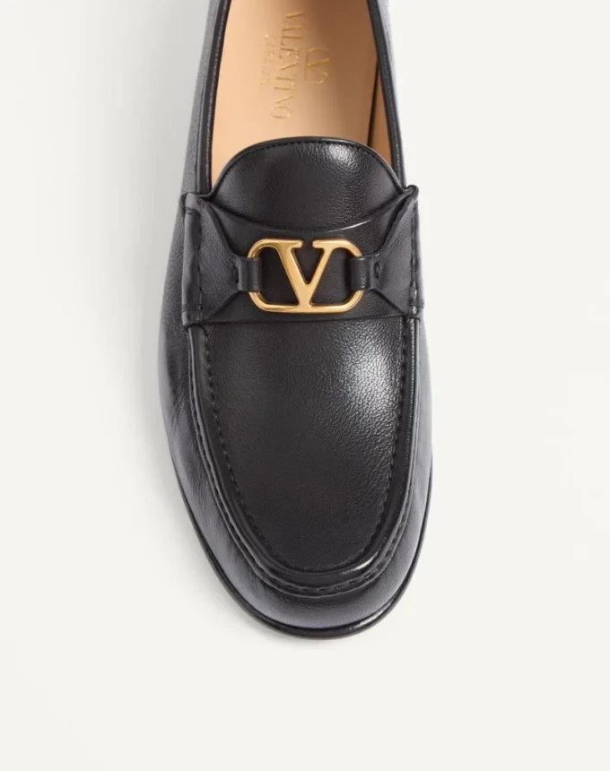 Mocassins VLogo Signature en cuir de buffle