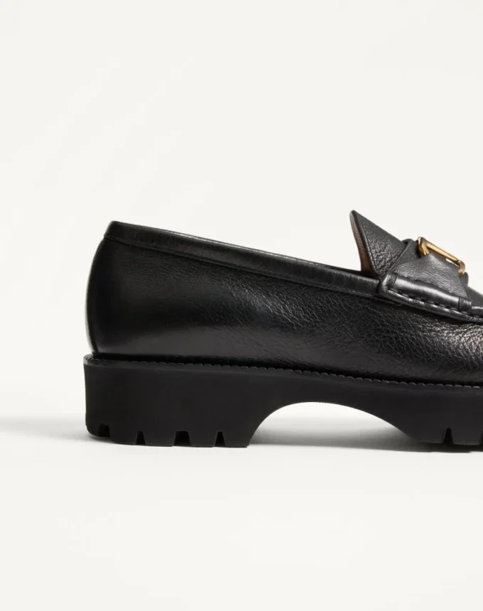 Mocassins VLogo Signature en cuir de buffle
