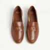 Mocassins Vlogo Signature en cuir de veau 20 mm