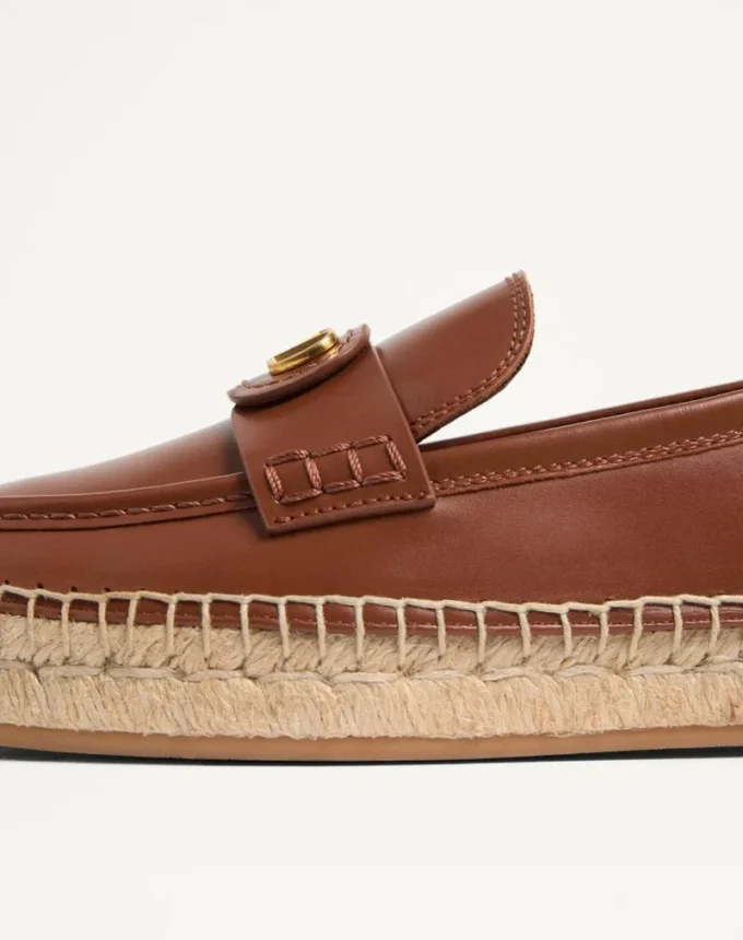 Mocassins Vlogo Signature en cuir de veau 20 mm