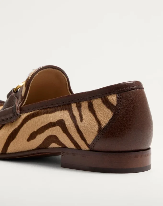 Mocassins Vlogo Signature en cuir de veau effet poney 20 mm Mocassins Vlogo Signature en cuir de veau effet poney 20 mm