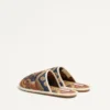 Mule Ta Chambre en tissu denim Voyage Imaginaire